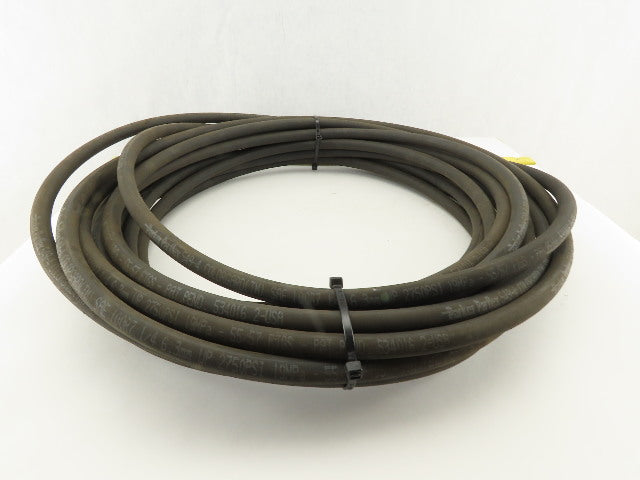 Parker 549-4 SAE 100R7 1/4" Gas Hose -4 1/4"-19 Swivel Female Ends 50'