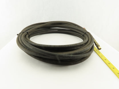 Parker 549-4 SAE 100R7 1/4" Gas Hose -4 1/4"-19 Swivel Female Ends 50'
