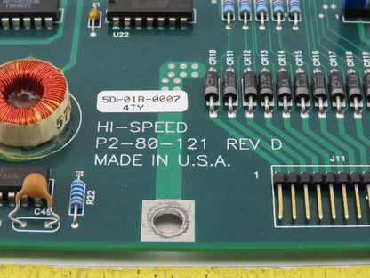 Hi-Speed P2-80-121 Circuit Board Rev D