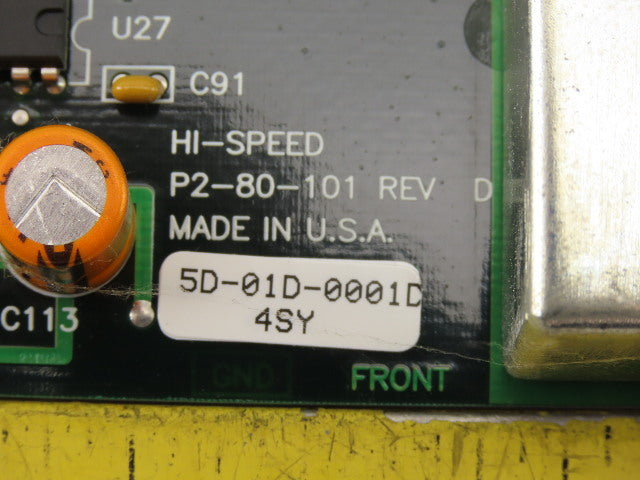 Hi-Speed 5D-01D-0001D CPU Circuit Board