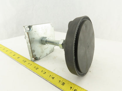 Elesa 5" Leveling Foot Swivel Stud M16x2.0 9" OAL