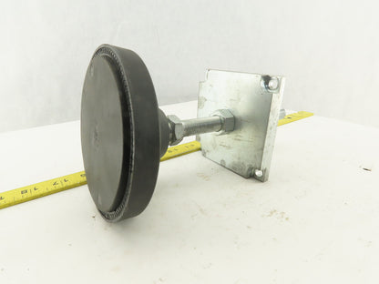 Elesa 5" Leveling Foot Swivel Stud M16x2.0 9" OAL