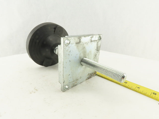 Elesa 5" Leveling Foot Swivel Stud M16x2.0 9" OAL