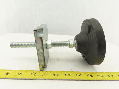 Elesa 5" Leveling Foot Swivel Stud M16x2.0 9" OAL