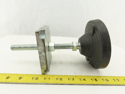 Elesa 5" Leveling Foot Swivel Stud M16x2.0 9" OAL