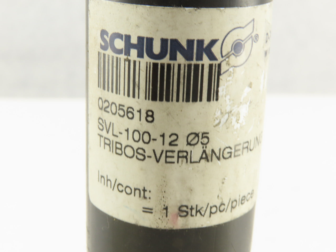 Schunk SVL-100-12 Tribos 0.5 x 100mm Polygonal Extension Clamping Tool Holder