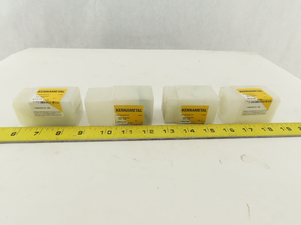 Kennametal 5246-2052 Modified Shim DWG 234054R00 Lot Of 4