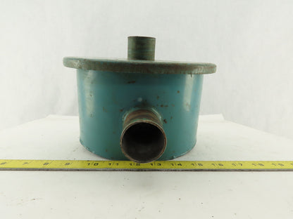 Industrial Canister Vacuum Filter Housing 1-3/4" OD Hose
