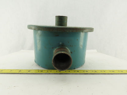 Industrial Canister Vacuum Filter Housing 1-3/4" OD Hose