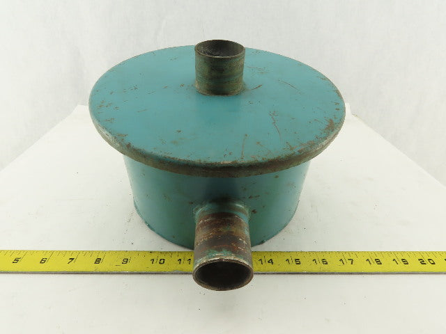 Industrial Canister Vacuum Filter Housing 1-3/4" OD Hose