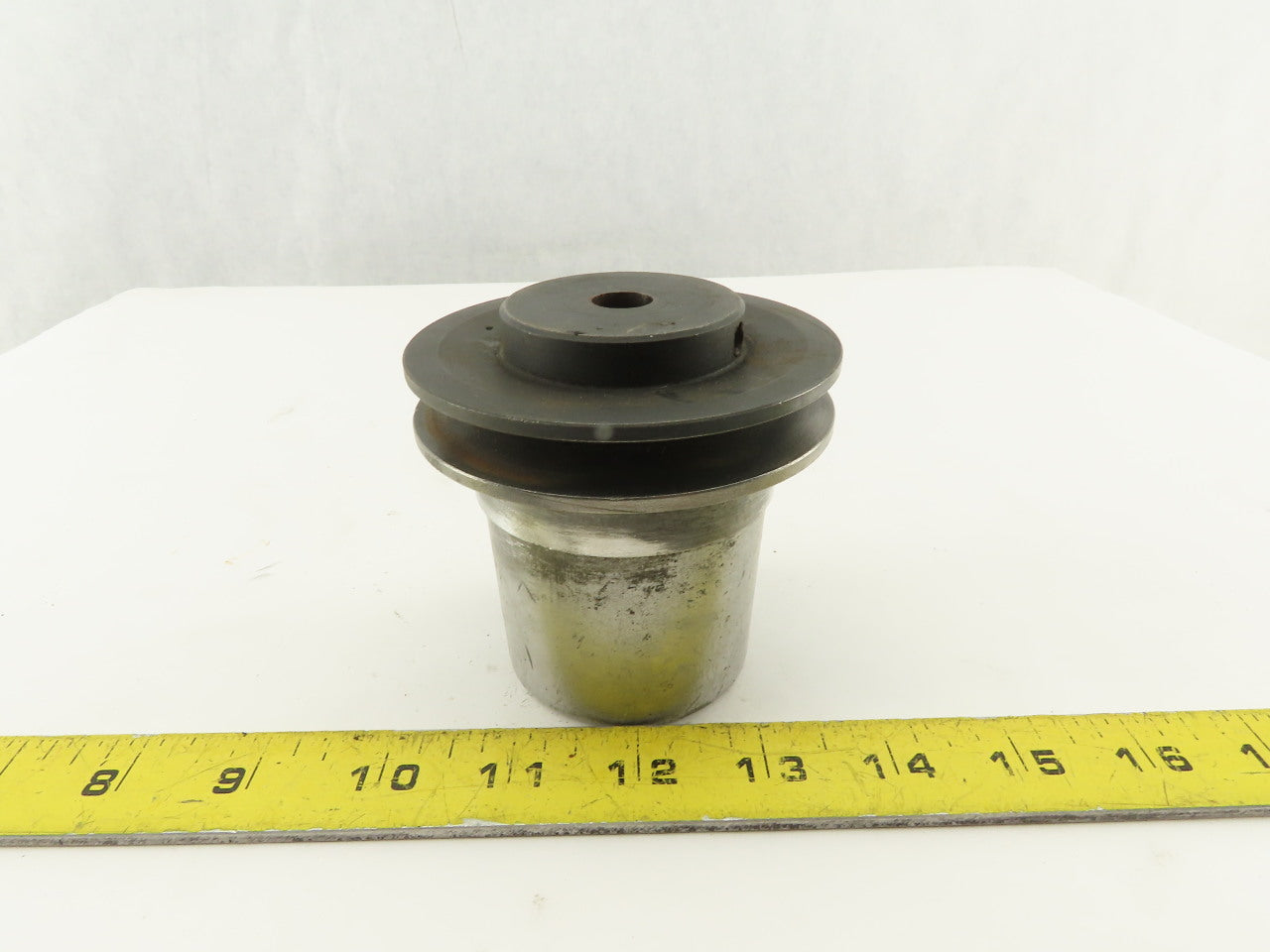 3-3/8" OD x 3/8" Groove Variable Speed Pulley 7/16" Bore