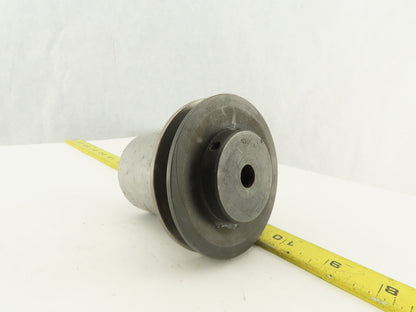 3-3/8" OD x 3/8" Groove Variable Speed Pulley 7/16" Bore