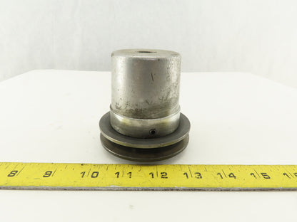 3-3/8" OD x 3/8" Groove Variable Speed Pulley 7/16" Bore