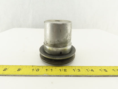 3-3/8" OD x 3/8" Groove Variable Speed Pulley 7/16" Bore