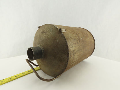 Heavy Steel Desiccant Air Dryer Filter 10"x  8" Housing