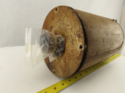 Heavy Steel Desiccant Air Dryer Filter 10"x  8" Housing