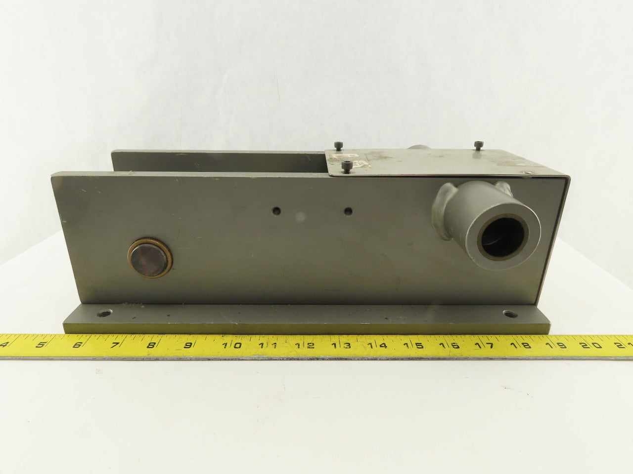 Custom Fab Pneumatic Rotary Rod Actuator Thru Shaft 1/4 Turn For 1" Rod