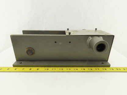 Custom Fab Pneumatic Rotary Rod Actuator Thru Shaft 1/4 Turn For 1" Rod