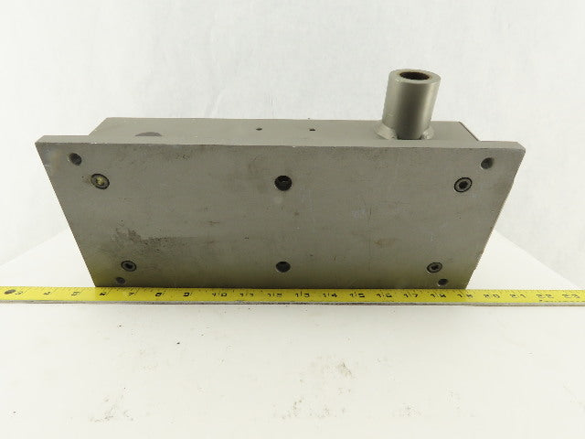 Custom Fab Pneumatic Rotary Rod Actuator Thru Shaft 1/4 Turn For 1" Rod