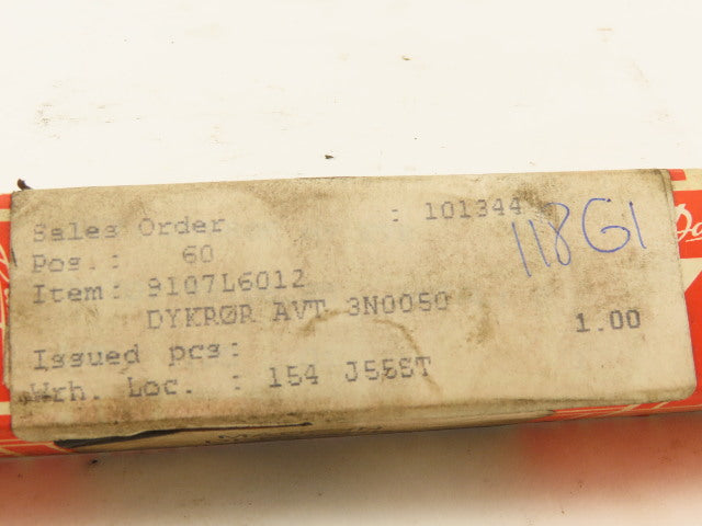 Danfoss 3N0050 AVTA/B Brass Thermowell 3/4" BSP 9" OAL