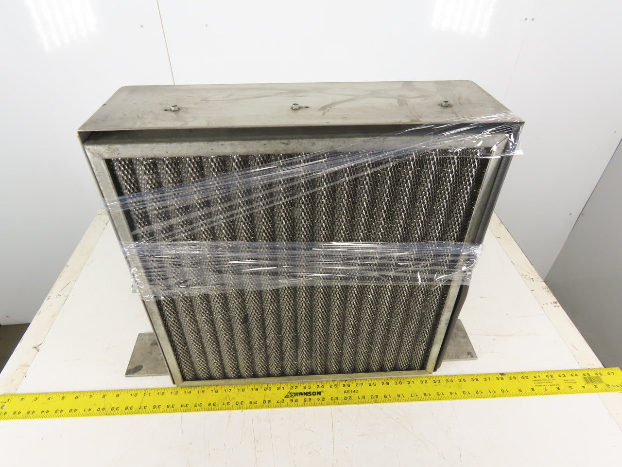18" x 18" Stainless Steel Washable Coolant Vacuum Filter Collection Box Pan