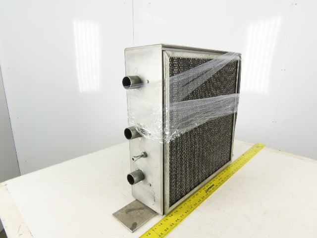 18" x 18" Stainless Steel Washable Coolant Vacuum Filter Collection Box Pan