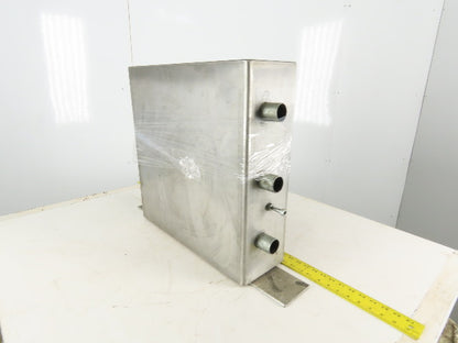 18" x 18" Stainless Steel Washable Coolant Vacuum Filter Collection Box Pan