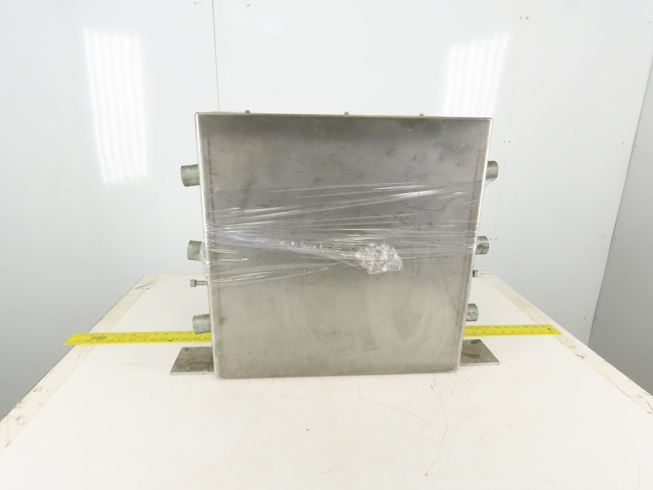 18" x 18" Stainless Steel Washable Coolant Vacuum Filter Collection Box Pan