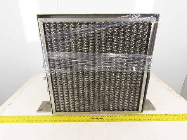18" x 18" Stainless Steel Washable Coolant Vacuum Filter Collection Box Pan