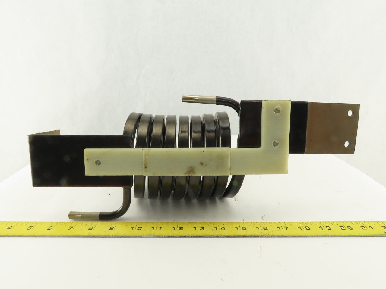 D-210422 REV. -BR1 8 Pass Induction Coil 4" ID 3/8" Tube