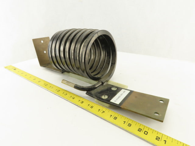 D-210422 REV. -BR1 8 Pass Induction Coil 4" ID 3/8" Tube
