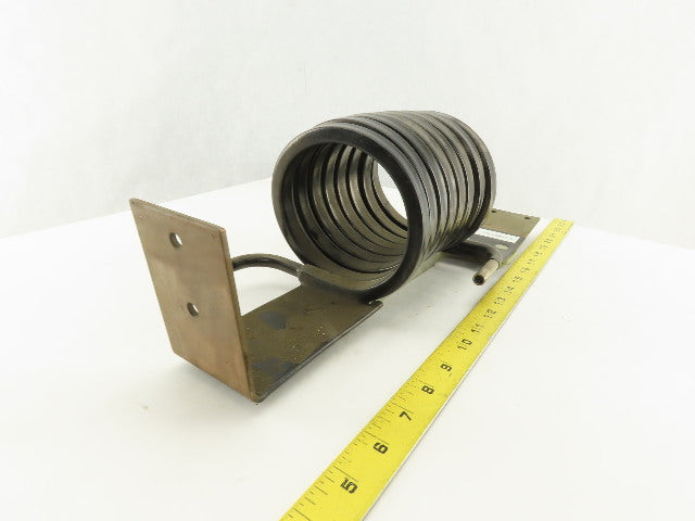 D-210422 REV. -BR1 8 Pass Induction Coil 4" ID 3/8" Tube