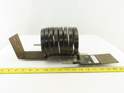 D-210422 REV. -BR1 8 Pass Induction Coil 4" ID 3/8" Tube