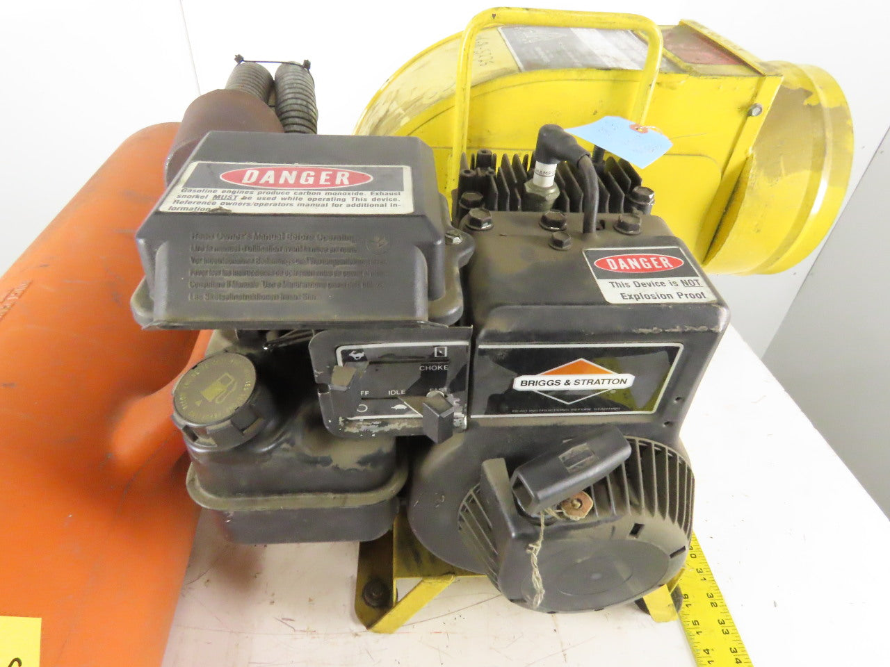 Air Systems SVB-G8 Gas Powered NON-HAZ Confined Space Blower 127cc 16' Hose