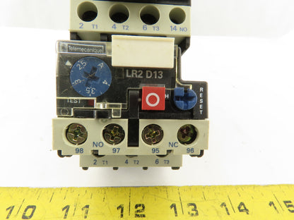 Telemecanique D1810 600V 15Hp Contactor With 2.5-4A Trip Overload 24V Coil