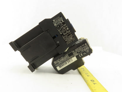 Telemecanique D1810 600V 15Hp Contactor With 2.5-4A Trip Overload 24V Coil