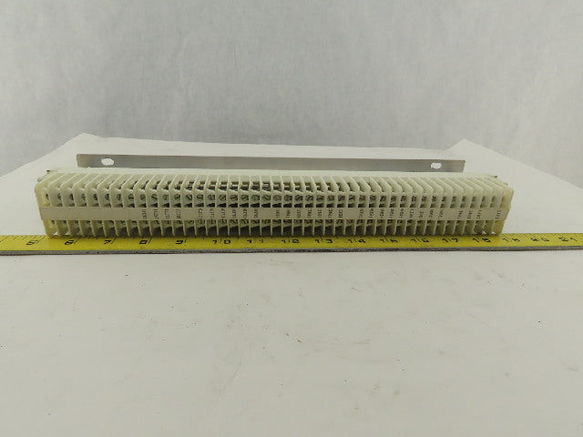 Weidmuller OSC10 600V Wire Terminal Block On Rail Lot Of 44