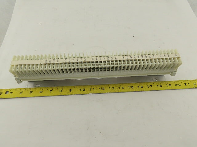 Weidmuller OSC10 600V Wire Terminal Block On Rail Lot Of 44