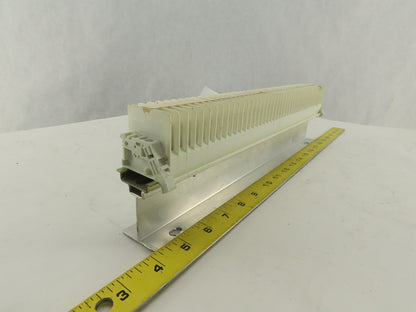 Weidmuller OSC10 600V Wire Terminal Block On Rail Lot Of 44