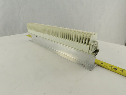 Weidmuller OSC10 600V Wire Terminal Block On Rail Lot Of 44