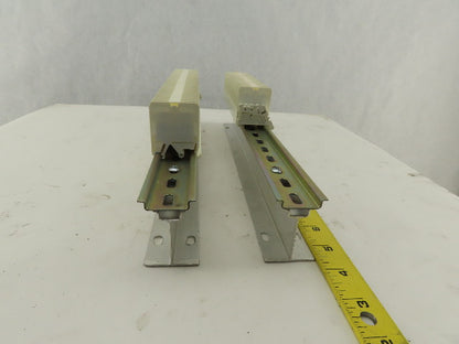 Weidmuller OSC10 600V Wire Terminal Block On Rail Lot Of 46
