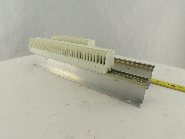 Weidmuller OSC10 600V Wire Terminal Block On Rail Lot Of 46