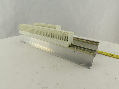 Weidmuller OSC10 600V Wire Terminal Block On Rail Lot Of 46