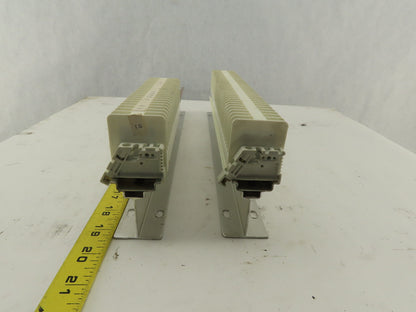 Weidmuller OSC10 600V Wire Terminal Block On Rail Lot Of 46