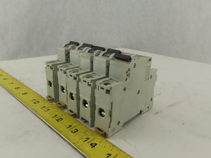Merlin Gerin C60N Multi 9 4 Amp Type C Circuit Breaker 277 VAC Lot Of 5