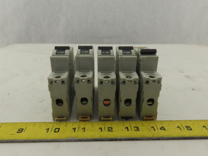 Merlin Gerin C60N Multi 9 4 Amp Type C Circuit Breaker 277 VAC Lot Of 5