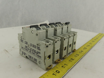 Merlin Gerin C60N Multi 9 4 Amp Type C Circuit Breaker 277 VAC Lot Of 5