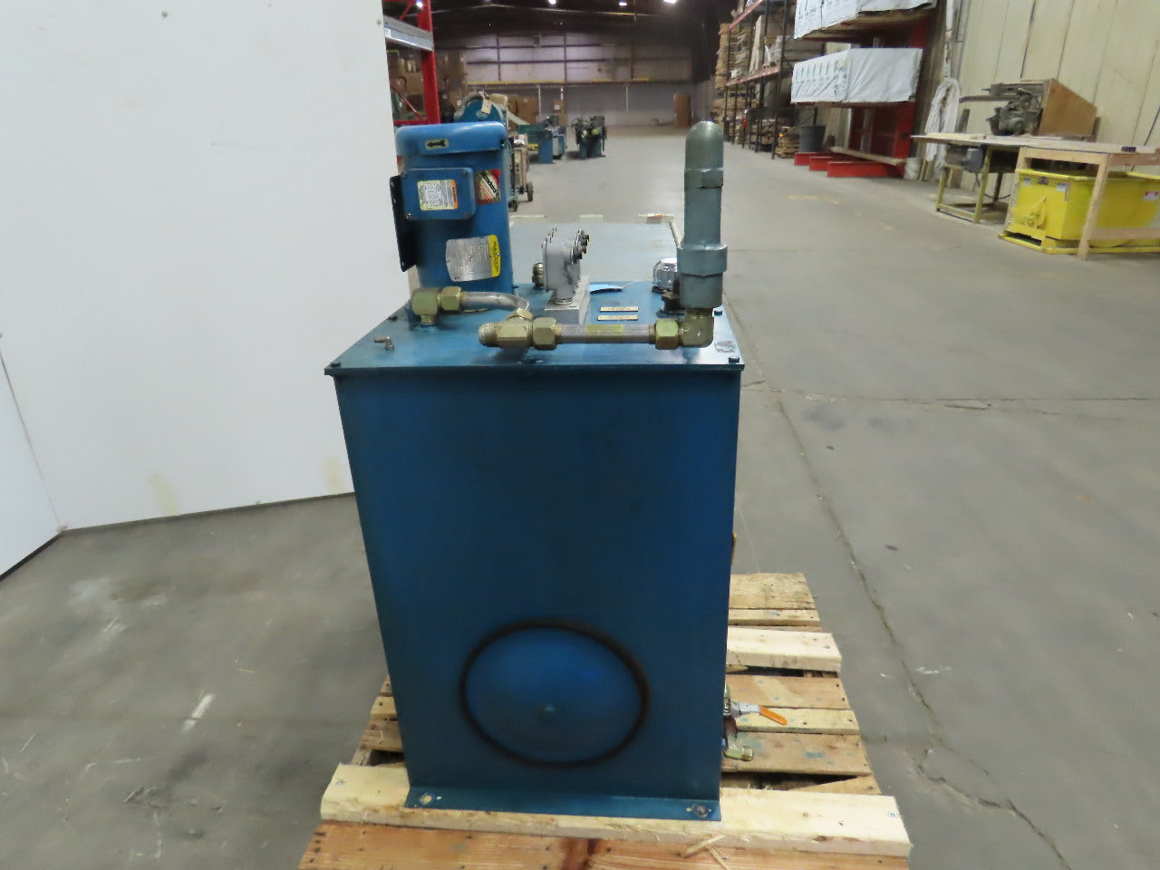 50 Gallon Oil Storage Transfer Tank W/1-1/2Hp Parker Pump 208-230/460V 3Ph