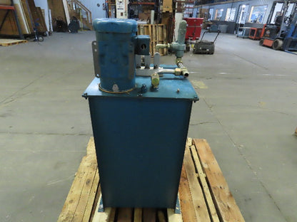 50 Gallon Oil Storage Transfer Tank W/1-1/2Hp Parker Pump 208-230/460V 3Ph