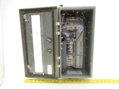 Allen Bradley 1794-IB16 1794-OB16P 24VDC Flex I/O DeviceNet PLC In Enclosure